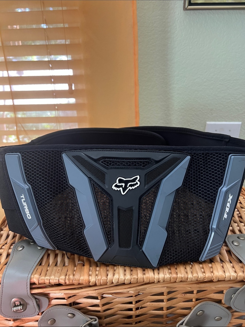 Fox Black and Gray Turbo Support Belt for VR/AR Accessories